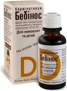 Carminativum Bebynos gocce, orali soluzione