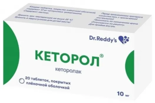 Ketorol comprimidos, recubiertos con película