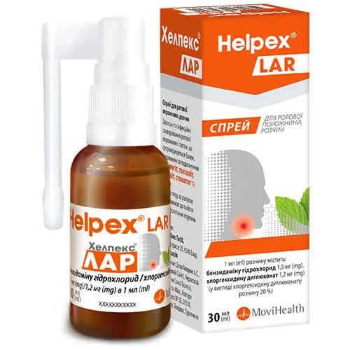 Helpex® LAR solución para enjuague bucal
