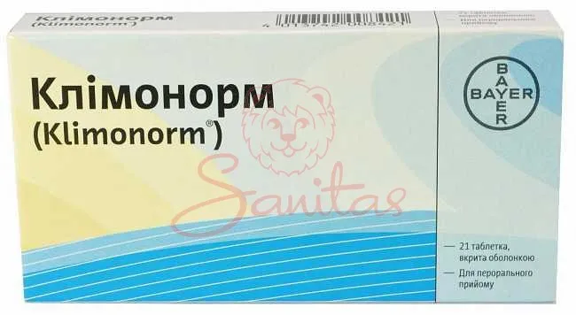 Climonor tablets, film-coated