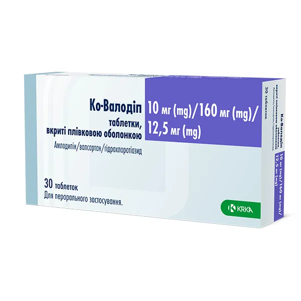 Co-valodip tablets, film-coated