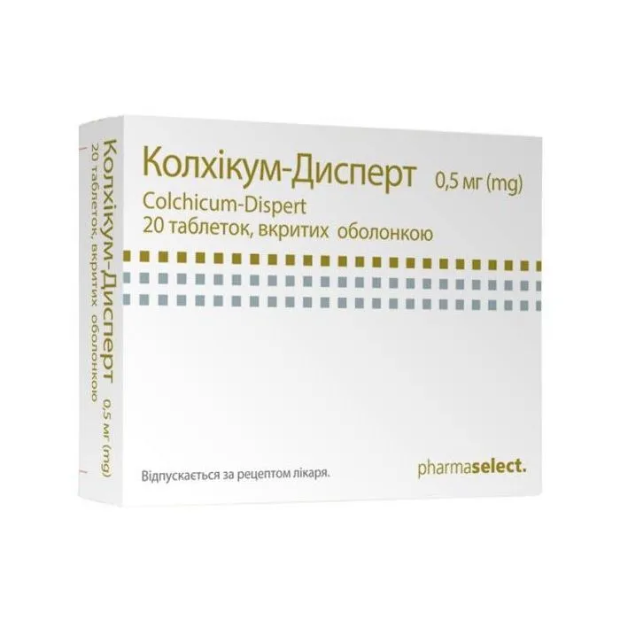 Colchicum-dispert tablets, film-coated