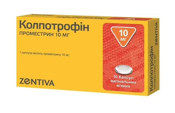 Colpotrophin capsules, soft vaginal