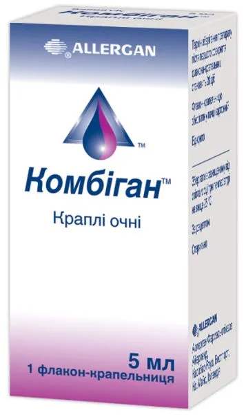 Комбиган капли, глазные