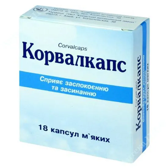 Corvalcaps capsule, molli