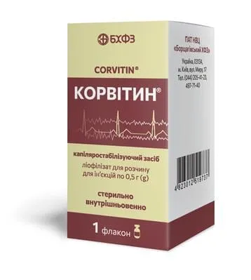 Corvitin® polvo para preparación de solución para inyección