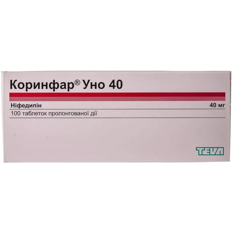 Corinfar® Uno 40 compresse, a rilascio prolungato