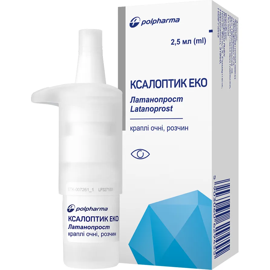 Ксалоптик эко капли глазные, раствор