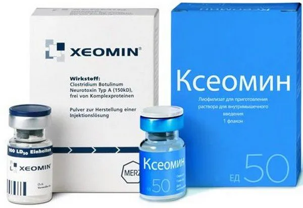 Xeomin powder for injection solution