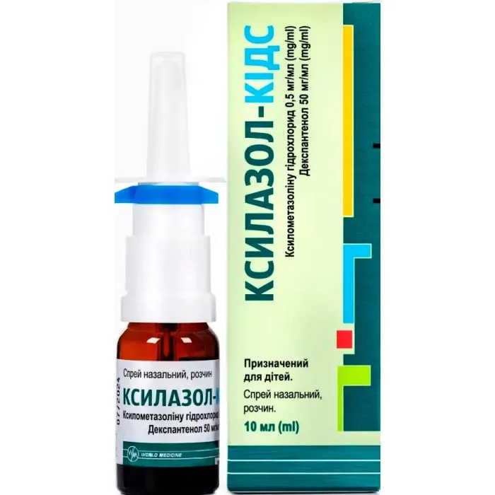 Xylazol-kids spray, nasal solution