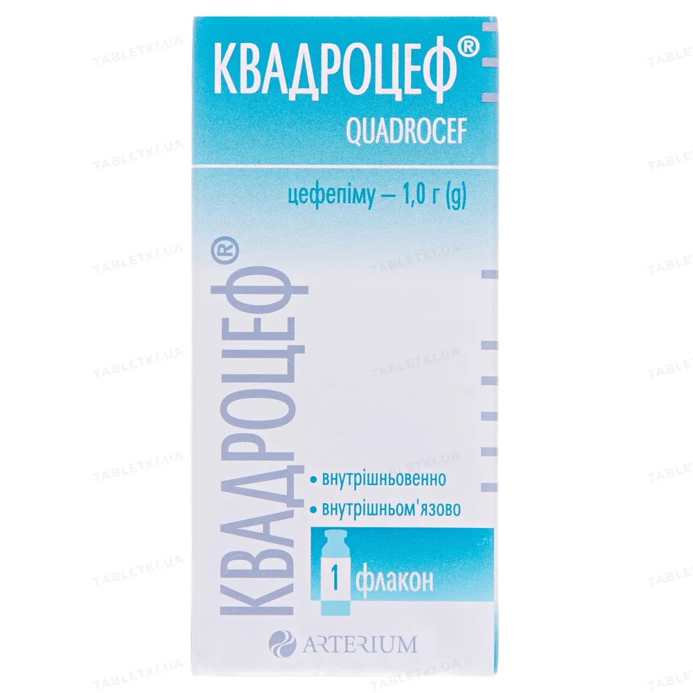 Quadrocef® powder for injection solution