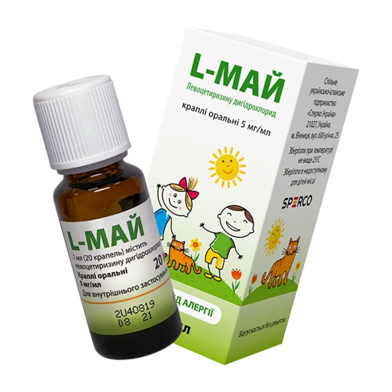 L-May gotas, orales