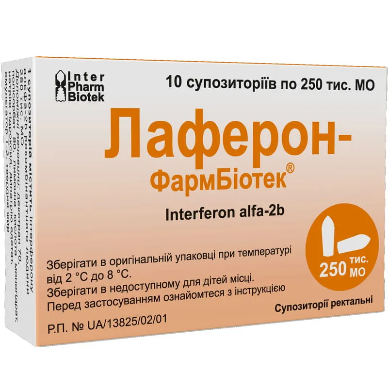 Lafepron-Farmbiotek® supositorios, rectales
