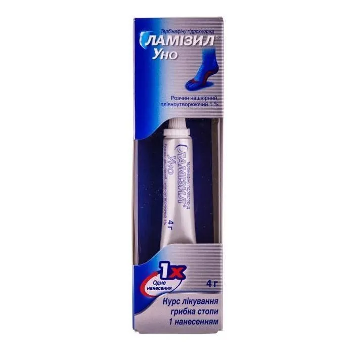 Lamisil uno solution, topical film-forming