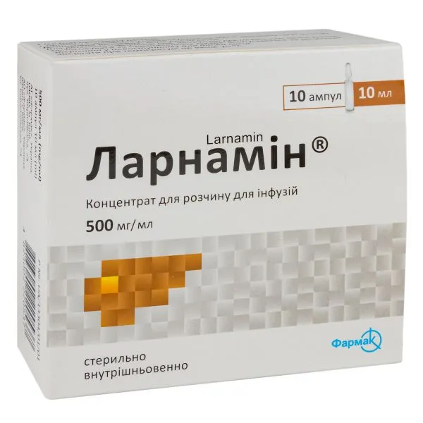 Larnamin® solución para infusión, concentrado