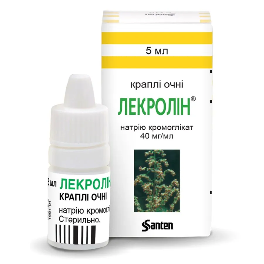 Лекролин капли, глазные