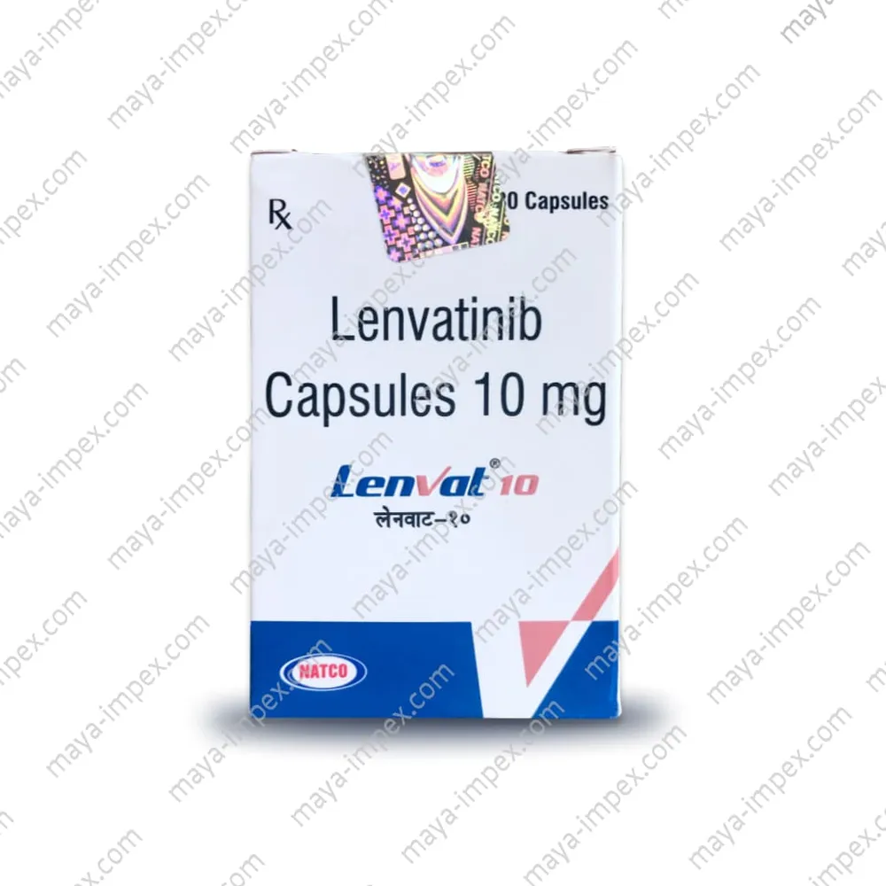 Lenvatinib-Mili-10 cápsulas, duras