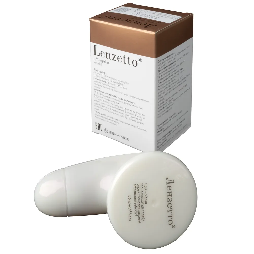 Lenzetto® spray, transdermal, solución