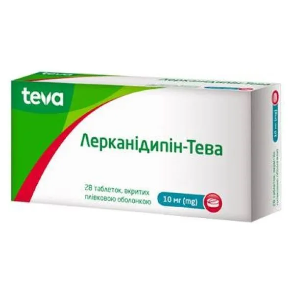 Lercanidipina Teva compresse, rivestite con film