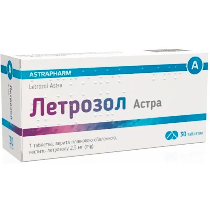 Letrozole astra tablets, film-coated