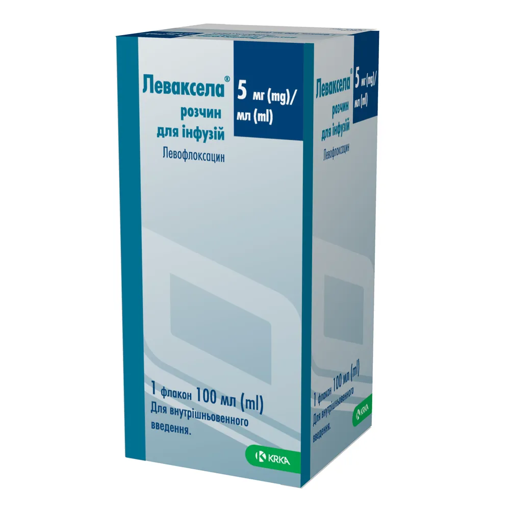 Levaxela solution for infusion