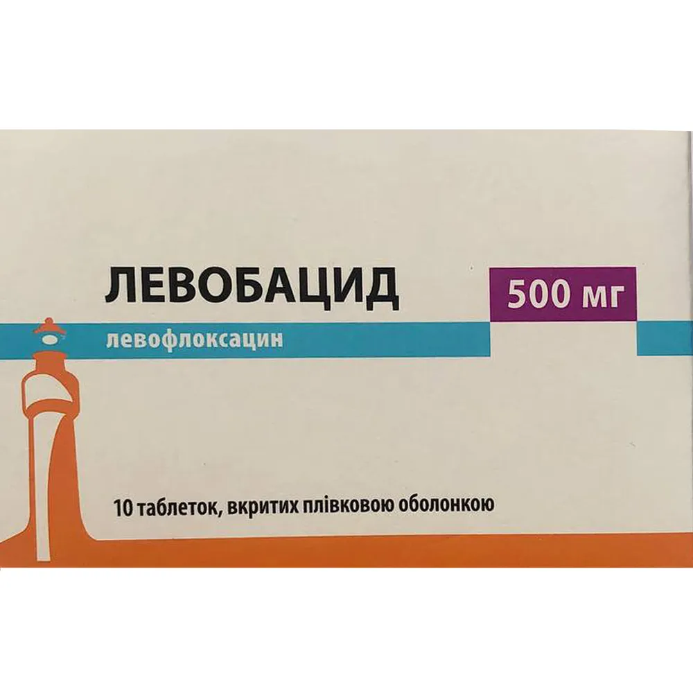 Levobacid tablets, film-coated