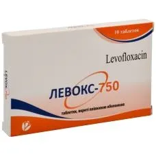 Levox-750 tablets, film-coated