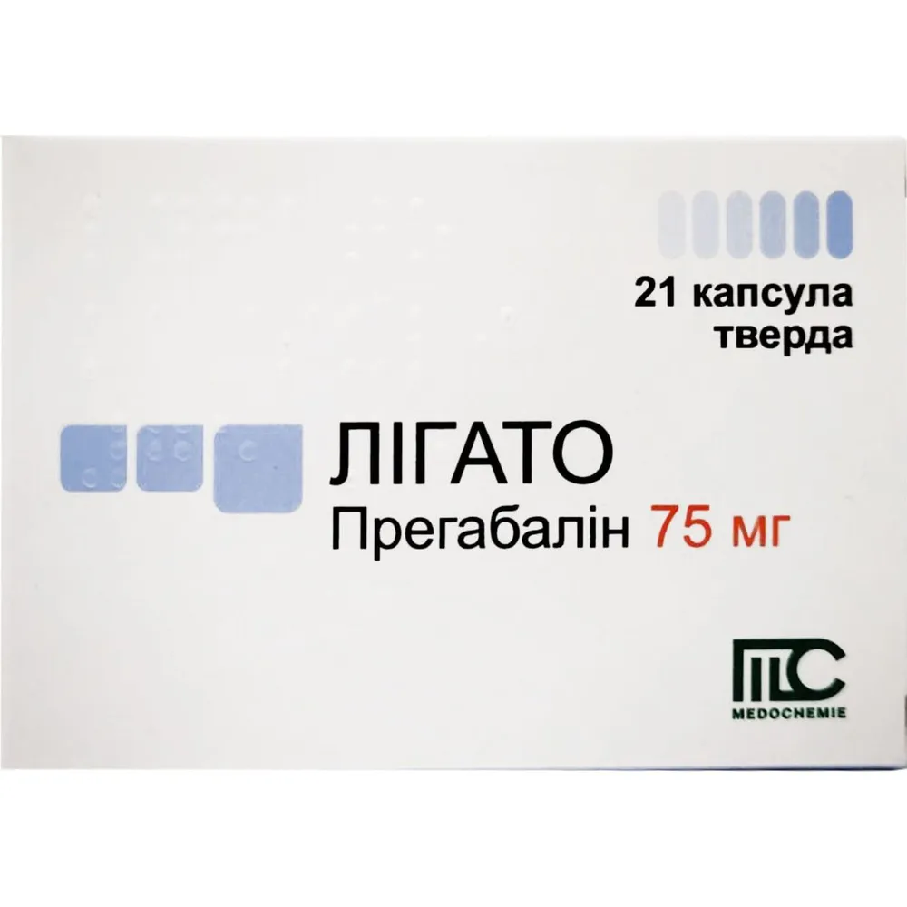 Ligato capsules, hard