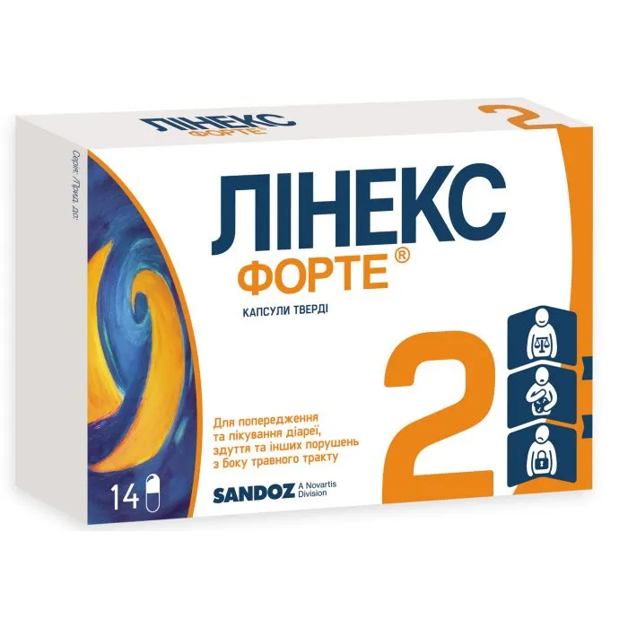 Linex Forte® cápsulas, duras