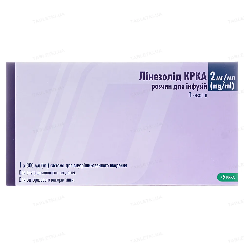 Linezolid Krka solución para infusión