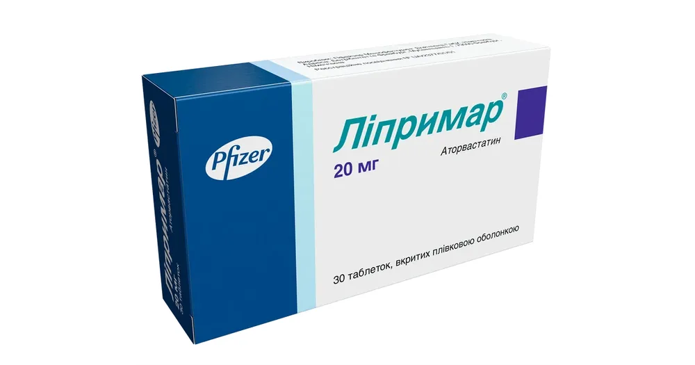 Липримар таблетки, покрытые пленочной оболочкой