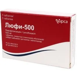 LuFi-500 comprimidos, recubiertos con película
