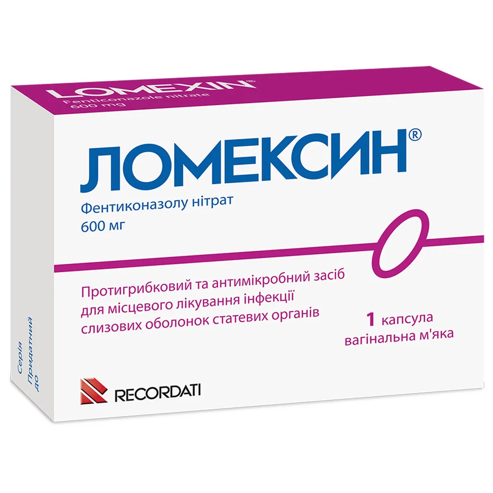 LOMEXIN® cápsulas, vaginales blandas