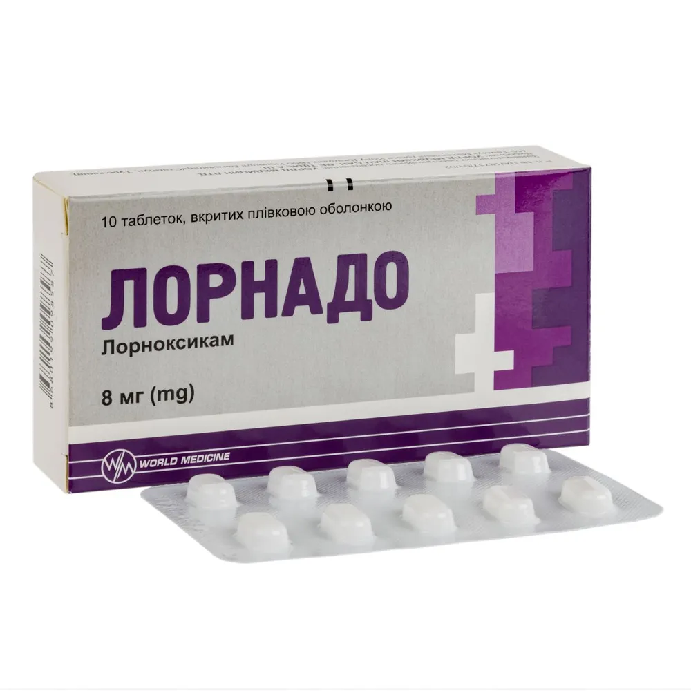 Lornado tablets, film-coated