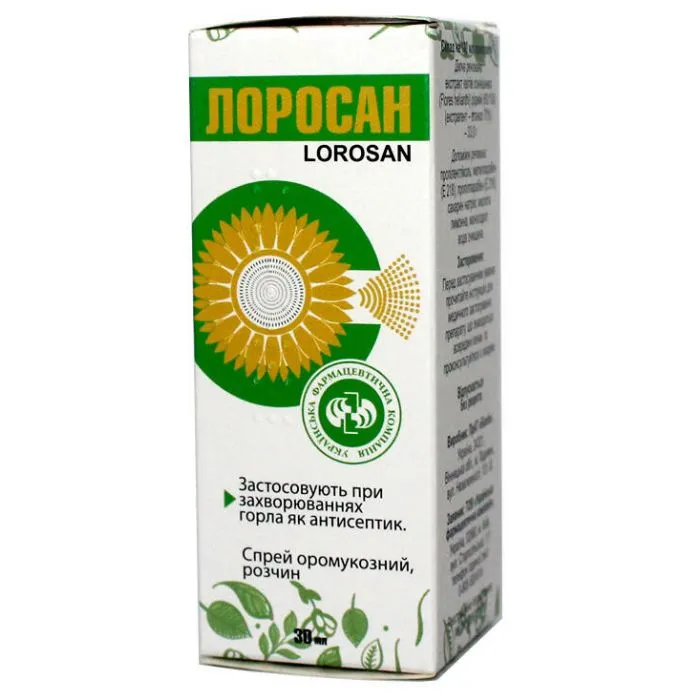 Lorosan spray, solución para mucosa oral