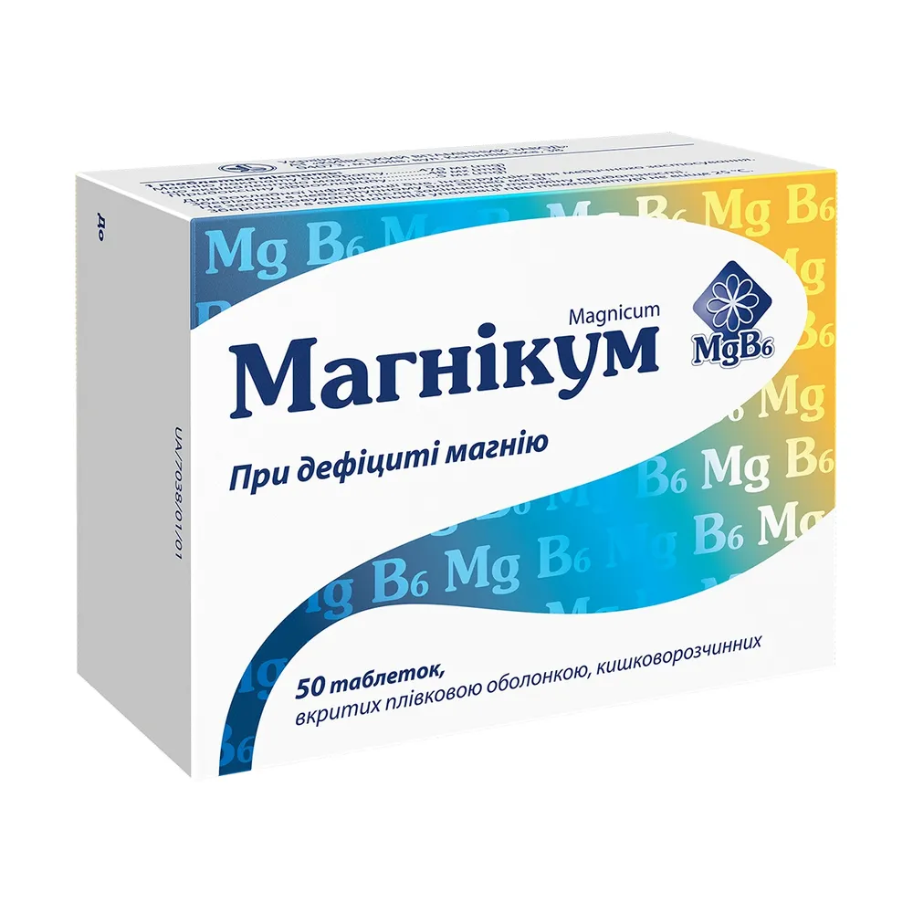 Magnikum comprimidos, recubiertos con película entérica