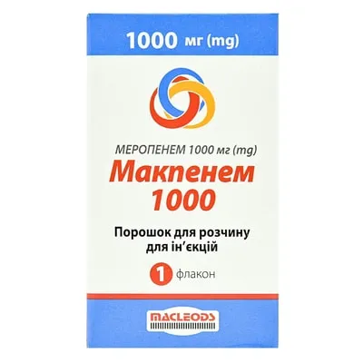 Makpenem 1000 polvo para solución para inyección