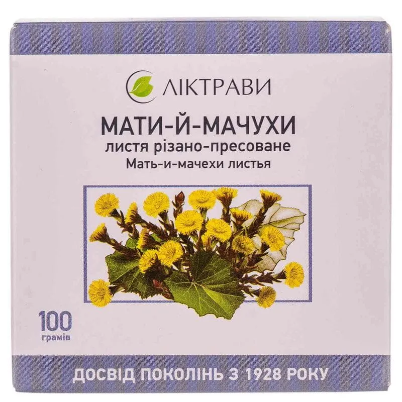 Матери-и-мачехи листья лист, сушений