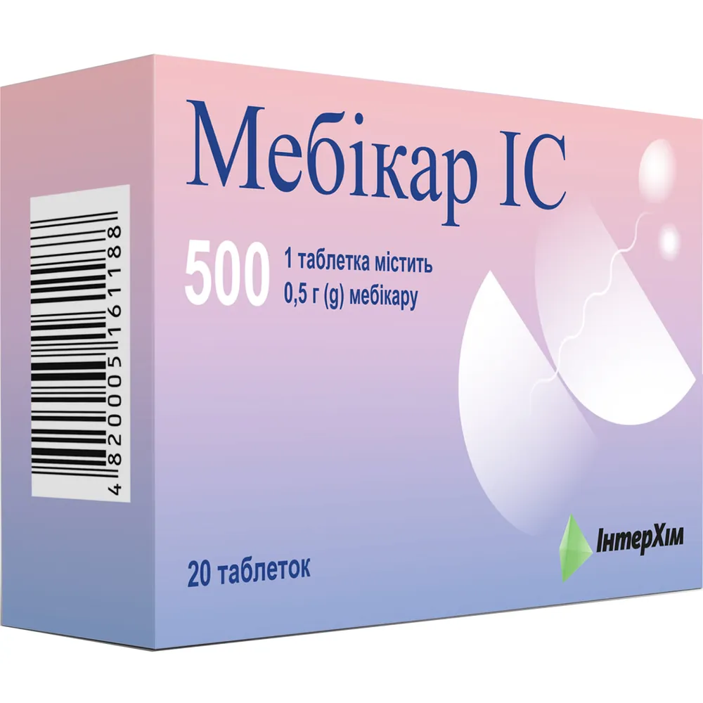 Мебикар ic таблетки