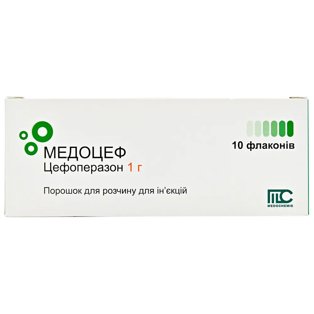 Medocef polvere per soluzione per iniezione