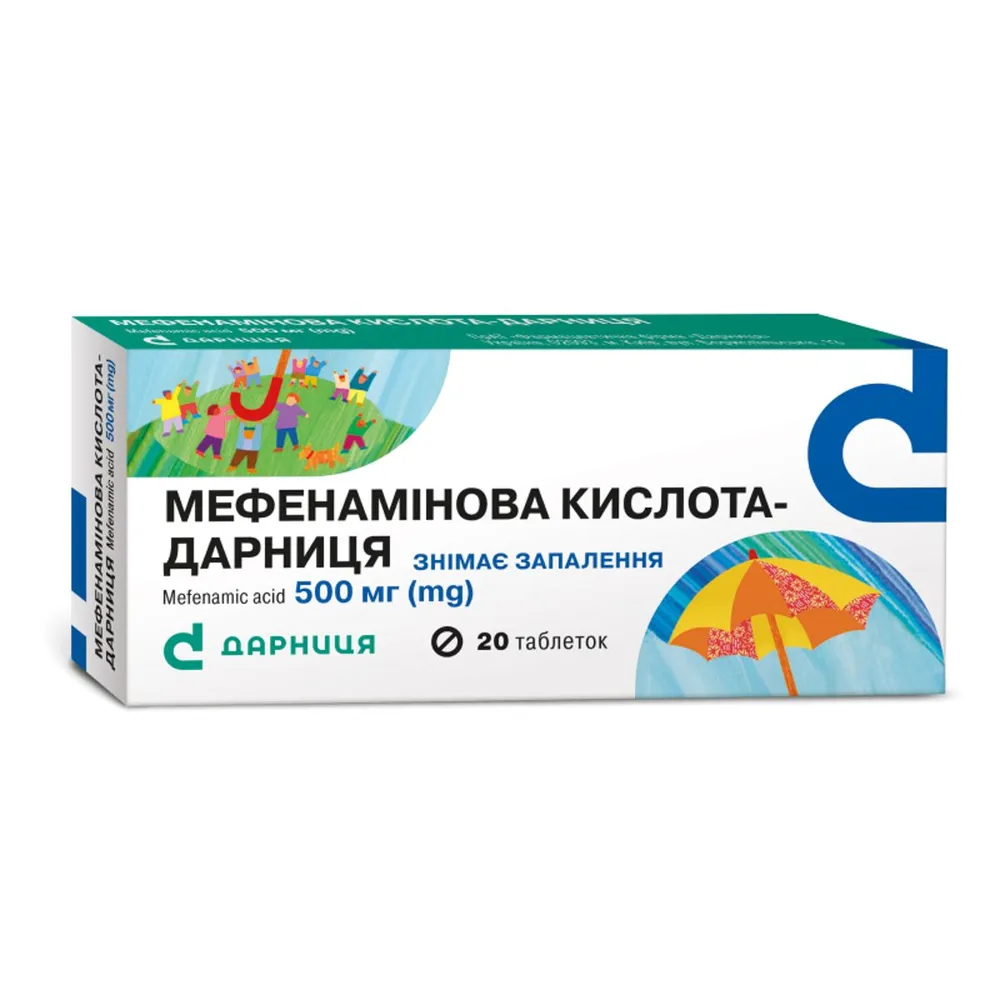 Acido mefenaminico-Darnytsia compresse