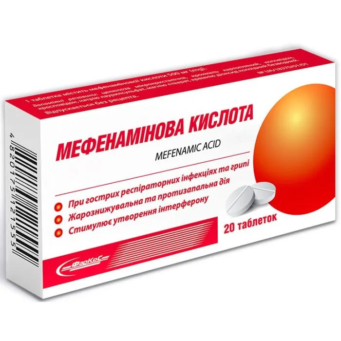 Mefenamic acid tablets