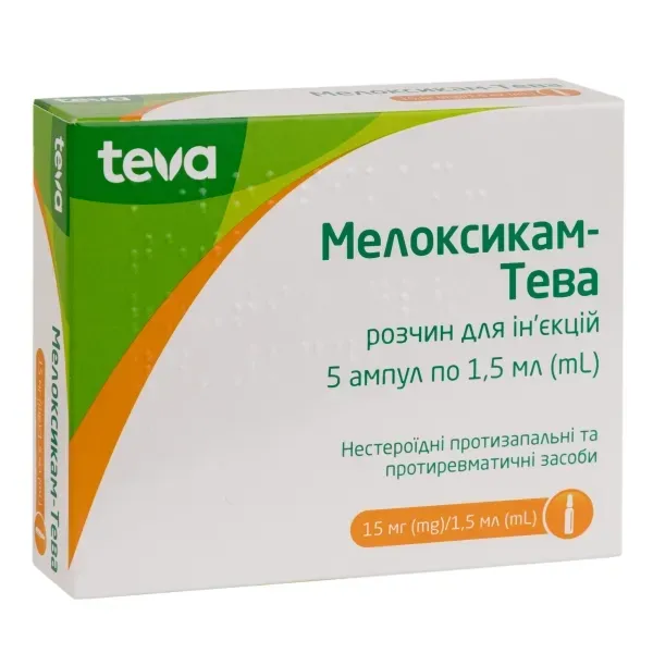 Meloxicam-teva solution for injection