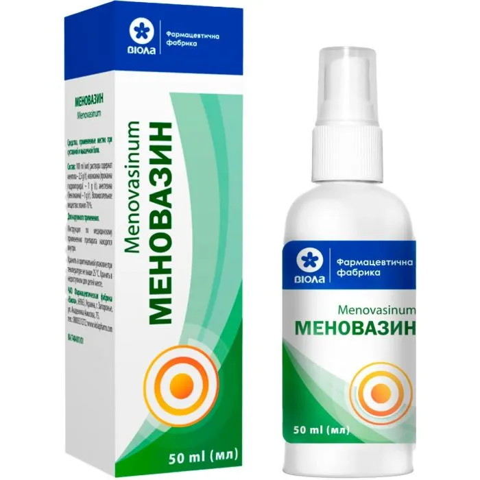 Menovazin раствор, наружный, спиртовой