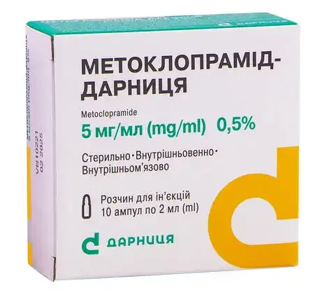 Metoclopramide-Darnytsia soluzione per iniezione