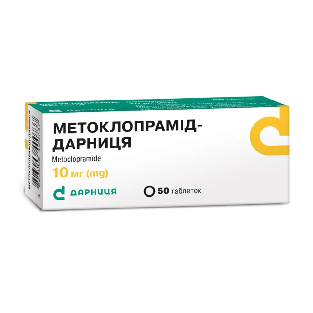 Metoclopramide-Darnytsia compresse