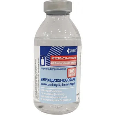 Metronidazol solución para infusión