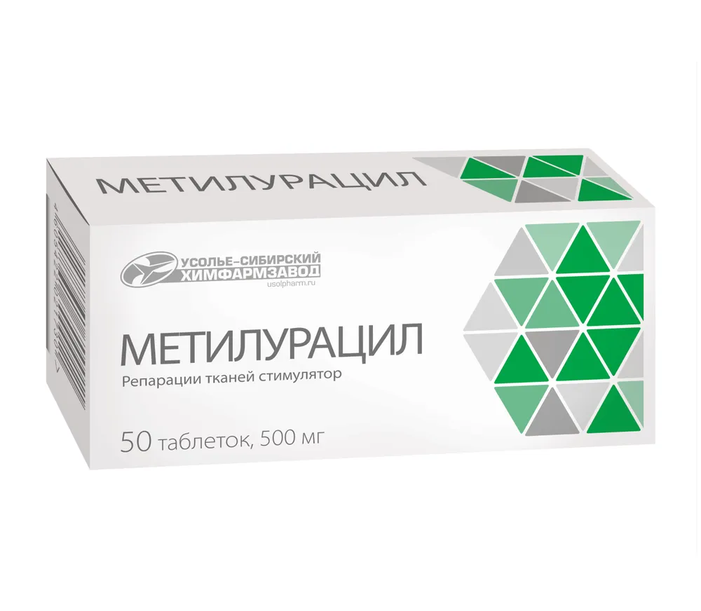 Methyluracil tablets