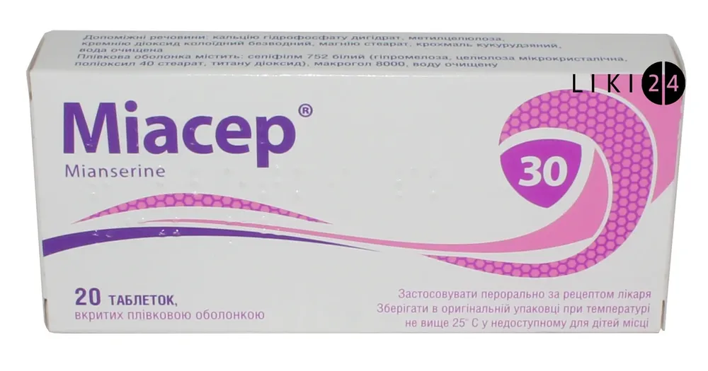Miacer® comprimidos, recubiertos con película