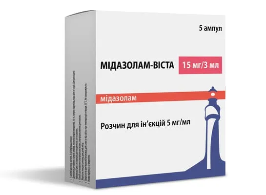 Midazolam-Vista solución para inyección